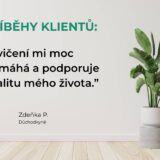 Příběh klientky o řešení citlivých problémů s inkontinencí - fyzioterapie pánevního dna.